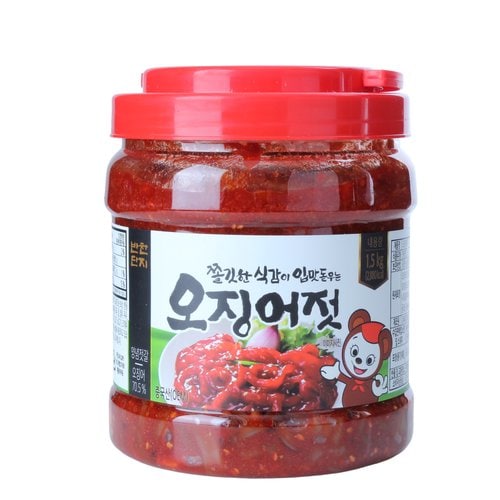[냉장][중국] 오징어젓 (1.5kg)