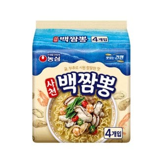  [무배] 농심 사천백짬뽕(멀티) 94g x 4팩