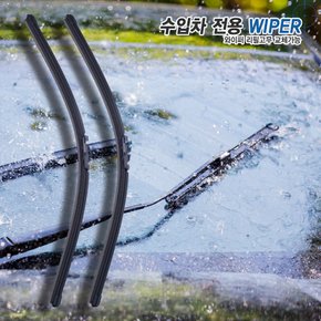 폭스바겐 제타 6세대 11.4- 와이퍼 600+475 SET ZeroFit 플랫 [고무교체 가능]