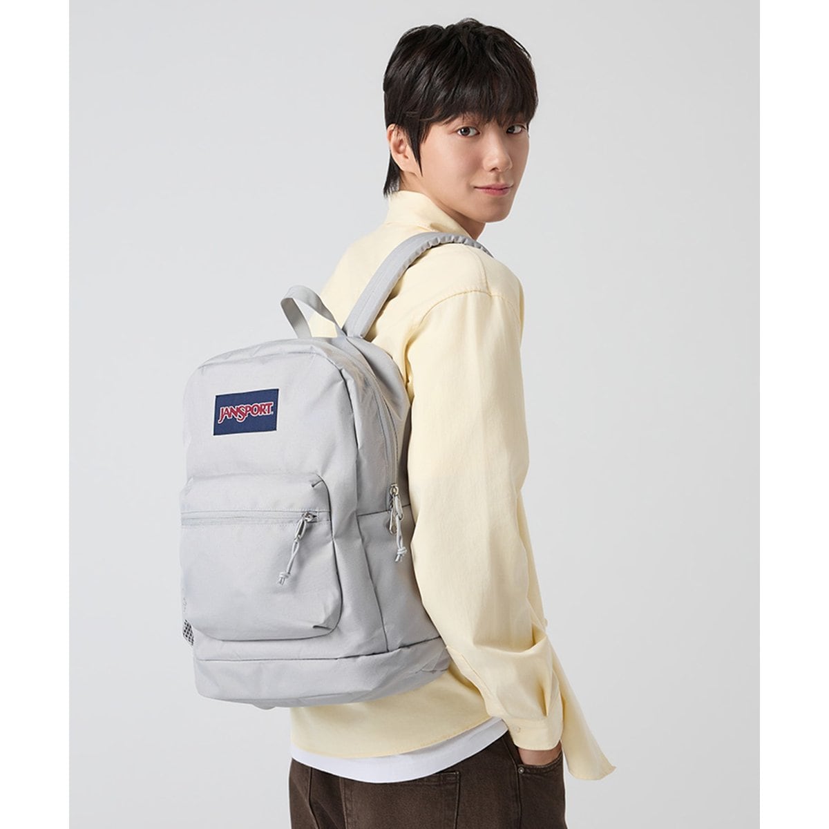 확대된 대표 JSPU261MBBP006GY 백팩 크로스타운 플러스 랩탑 GROUNDED GREY 587