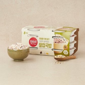 햇반 찰잡곡밥 210g*8입