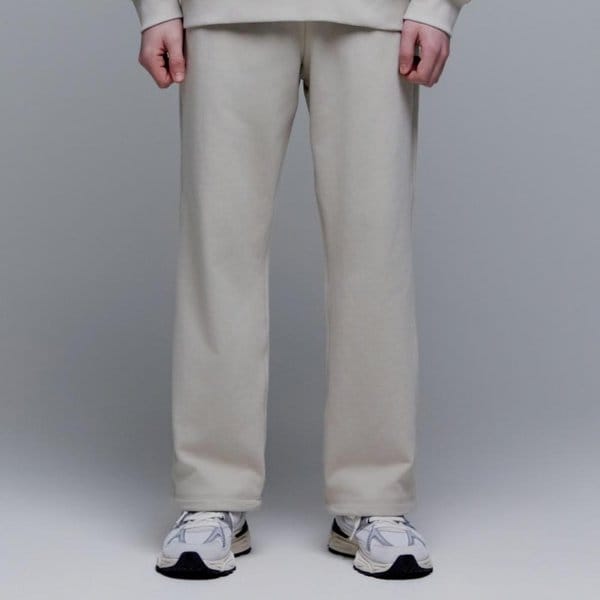 [여주점] N241UPT031 피타 세미 와이드 팬츠 베이지