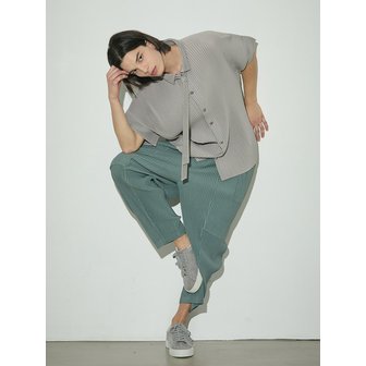 와이오와이 카고 플리츠 배기 팬츠_3colors