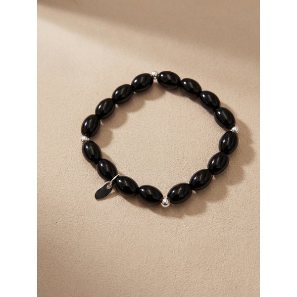 Black Onyx Ball Bracelet