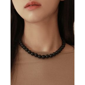 Onyx Necklace _ 10mm