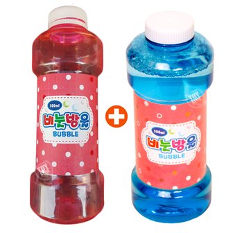 투마씨앤디 버블액 1L 500ml x 2개 비눗방울 리필액