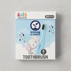  닥터버들 키즈 칫솔 2단계 6개입