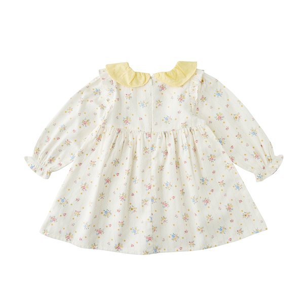 [여주점] [오프라벨 여주점] 밍크뮤 (YE) 가든플라워리본카라드레스 (35115-400-05)