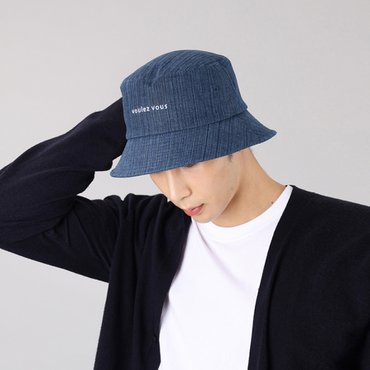 불레부 브룩스데님햇 /캠핑모자,버킷햇,여행모자,커플모자