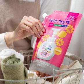 아이깨끗해 레몬 대용량 리필 600ML