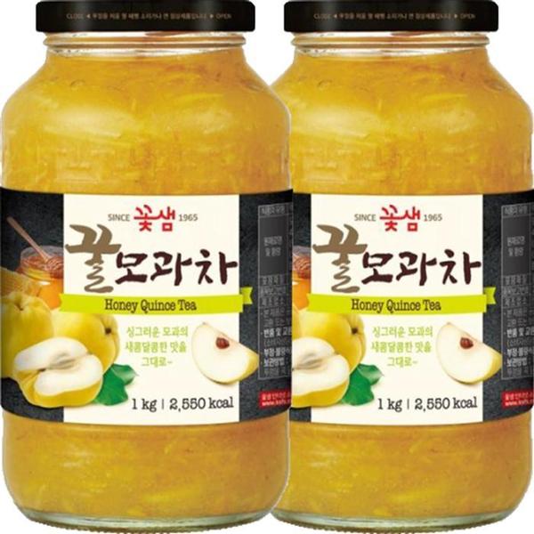 꽃샘 꿀모과차 2kg(1kgx2병) (S12061355)