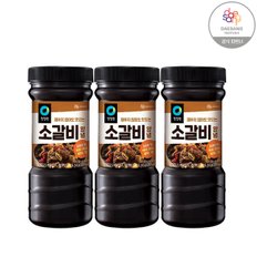 청정원 소갈비 양념장 840gX3