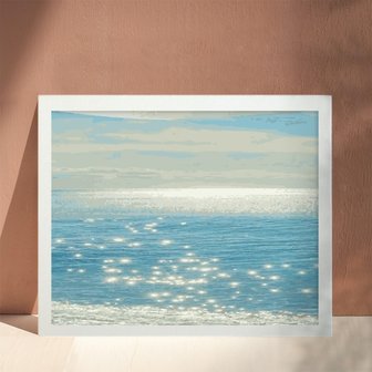 1200m 골피아 DIY 그림그리기 유화세트 40 x 50 cm 은빛바다풍경