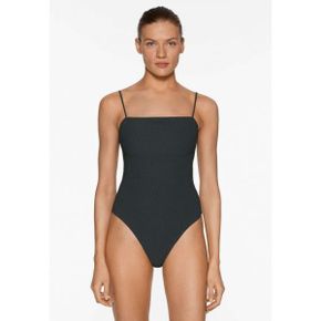 5197738 OYSHO SMOCK - Swimsuit dark grey