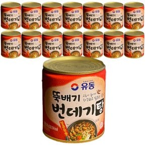 유동 뚝배기 번데기탕 얼큰한맛 280g 1캔