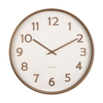  독일 칼슨 벽시계 인테리어시계 1324492 Karlsson KA5872WH Wall Clock