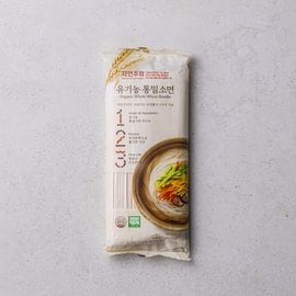 자연주의 유기농 통밀소면 400g