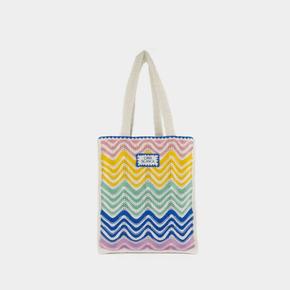 24FW 카사블랑카 토트백 APF24 BAG 103 01 GRADIENT WAVE multicolor