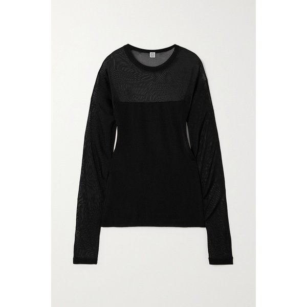 튤 트리밍 스트레치 저지 탑 1647597321552701