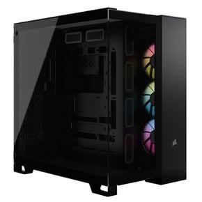 CORSAIR 6500X RGB (블랙) (정품) PC케이스(ATX) 미들타워 듀얼 챔버 디자인 A/S 2년