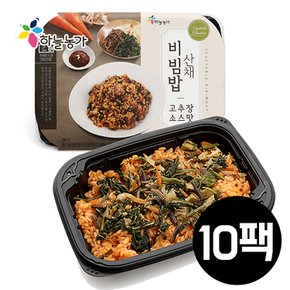산채비빔밥 고추장맛 215g x 10팩