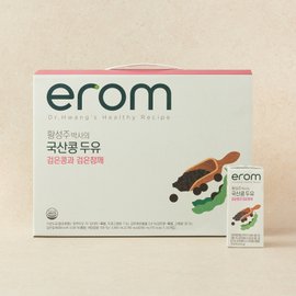 이롬 황성주 국산콩두유 검은콩과 검은참깨190ml*24