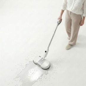 원터치 듀얼 스핀 라이트 무선 물걸레 밀대 청소기