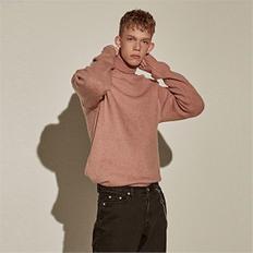 TURTLE-NECK WARM SWEATER_PINK (S1996498)