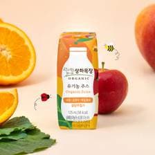 상하목장 유기농주스 사과오렌지케일 500ml (125ml*4입)