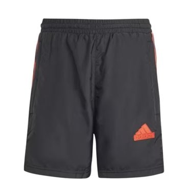 아디다스키즈 J HOT WV SHORT 우븐 반바지 주니어 블랙(IV7105)