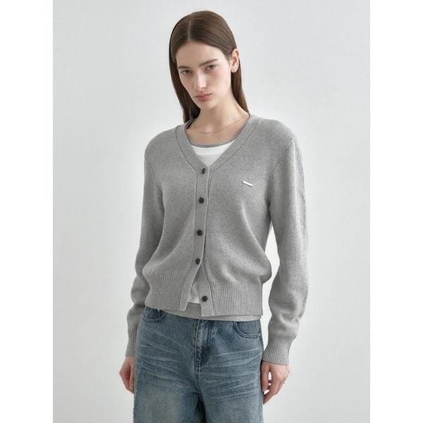 소프트 코튼 V넥 가디건 MDCD054_5 Colors