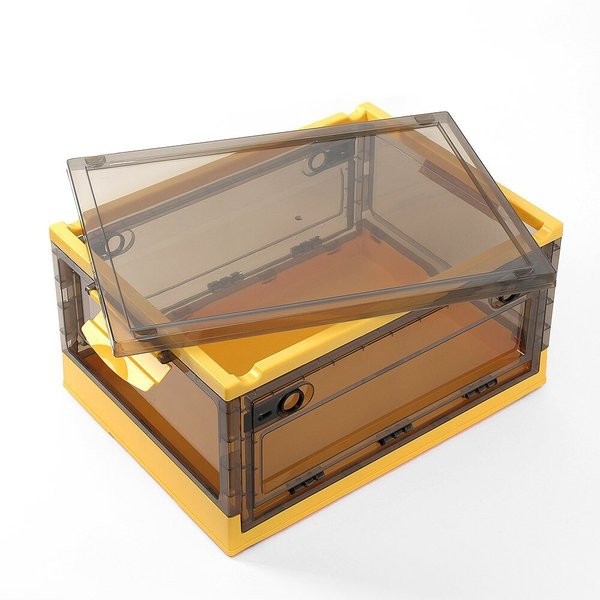 바퀴달린 오픈도어 폴딩 리빙박스(40L) (4color)