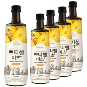 쁘띠첼 미초 파인애플 900ml x5개