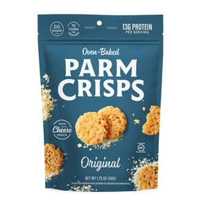 ParmCrisps  오리지널  리얼  치즈  오븐  구운  팜  크리스프  스낵  1.75  온즈