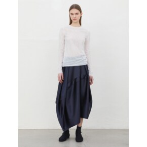 BALLOON SILHOUETTE SKIRTS_DARK NAVY