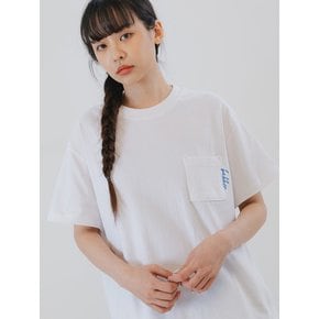 Pocket logo 반팔티셔츠 BK3976_화이트