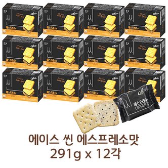  해태 에이스 씬 에스프레소맛 291g x 12각 에이스과자 쿠키 비스킷 커