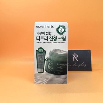  인씨piCk 에센허브 티트리 수딩 인 카밍 크림 80ml 기획+크림 30ml