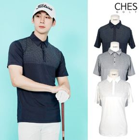 로우즈 남성골프 쿨 반팔카라티셔츠_P318757399