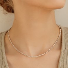 [silver925]mini grain necklace