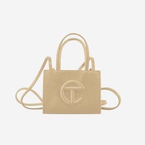 텔파 스몰 쇼핑백 크림 Telfar Small Shopping Bag Cream