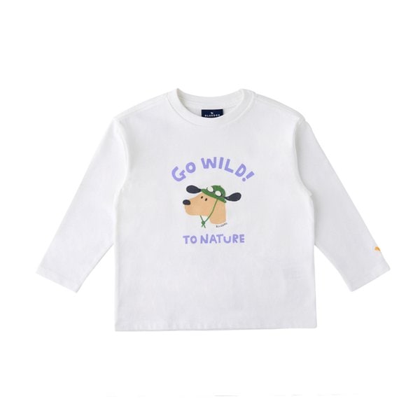 [여주점] [오프라벨 여주점] 블루독 (IV)도기그래픽티셔츠 (25135-330-01)