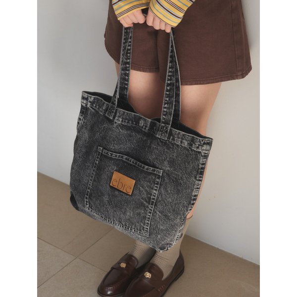 데님에코백_Gray