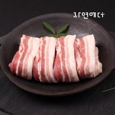 남원축협 지리산 흑돼지 오겹살 500g X 2팩