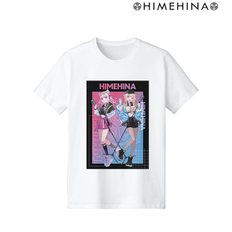 HIMEHINA 새로 그린 일러스트 POP ver. 티셔츠 여성 L사이즈