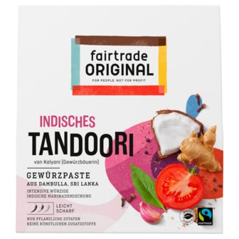  Fairtrade 오리지날 인도 탄두리 향신료 페이스트 75g