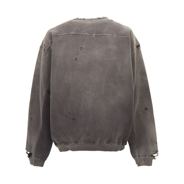 [부산점] 메종미하라야스히로 남성 맨투맨 A15PO553 BLACK