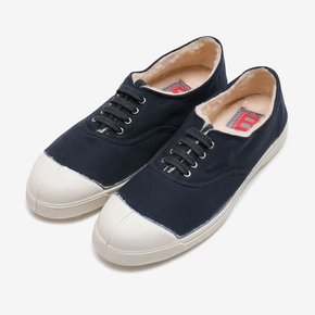 퍼 슈즈 LACET FUR LINING - NAVY (UNISEX)