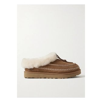 UGG 어그 타스만 알파인 자수 시어링 슬리퍼 카멜 1647597343262348