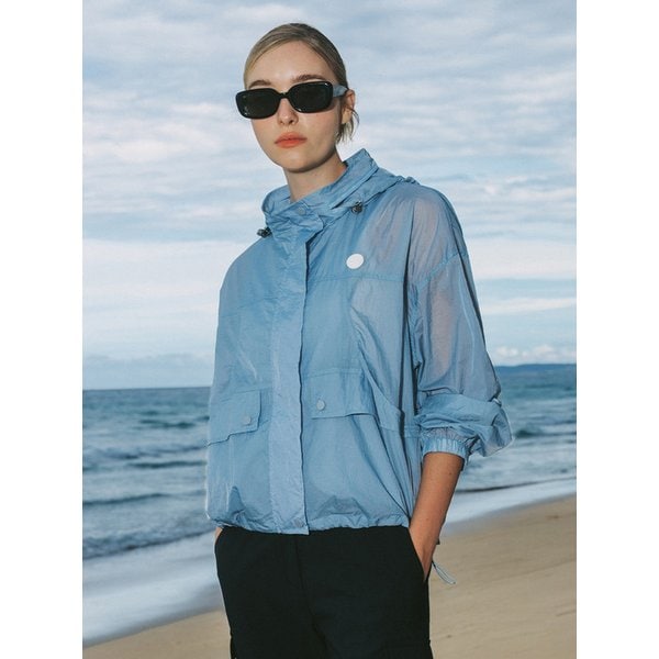 Light Hooded Jumper (Blue)
